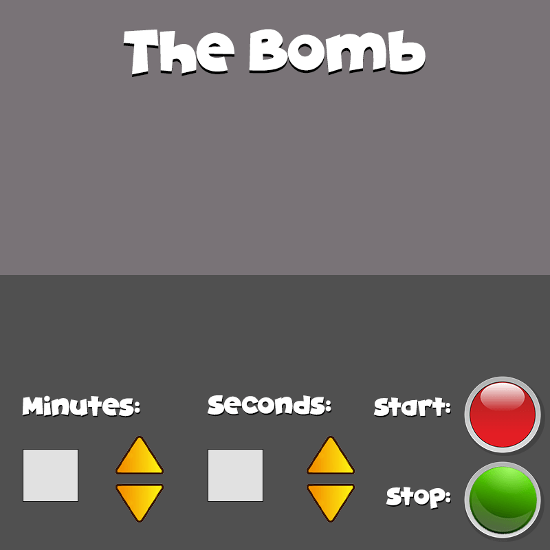 The Bomb ESL Teaching tool Countdown Timer
